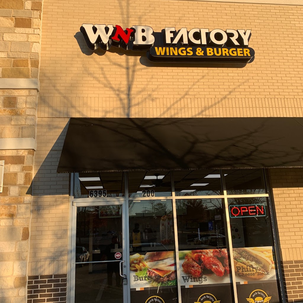 WNB Factory - Wings & Burger | 6395 Old National Hwy #200, College Park, GA 30349, USA | Phone: (678) 271-2557