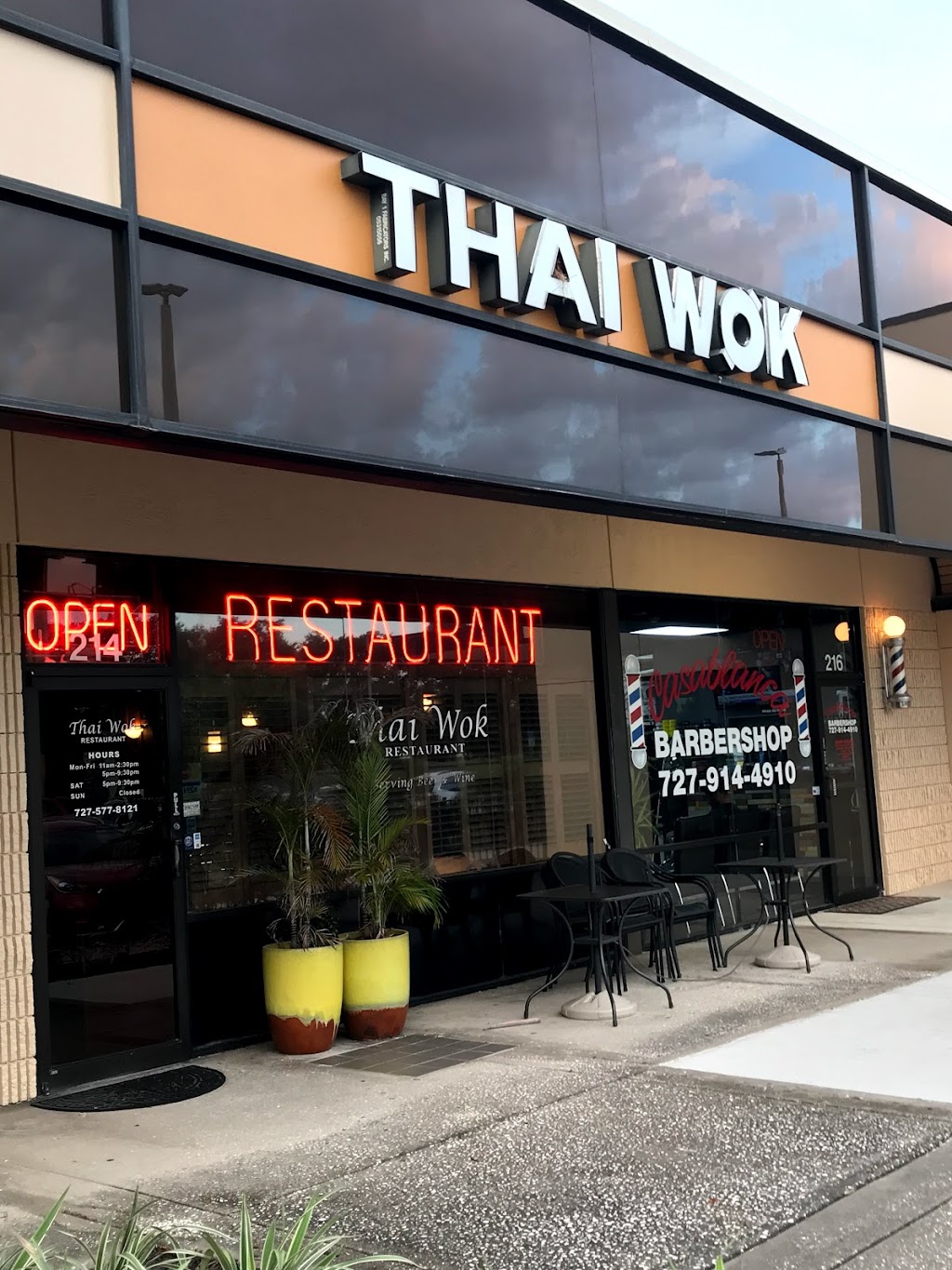 Thai Wok Restaurant | 11270 4th St N Suite 214, St. Petersburg, FL 33716, USA | Phone: (727) 577-8121