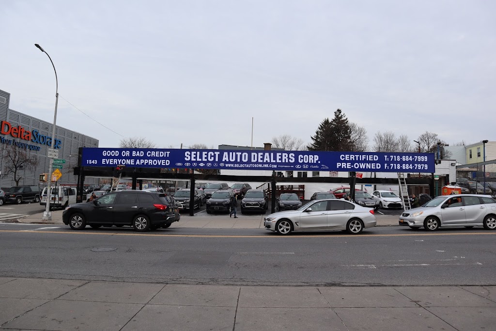 Select Auto Dealers Corp | 1543 Bushwick Ave, Brooklyn, NY 11207, USA | Phone: (718) 684-7999