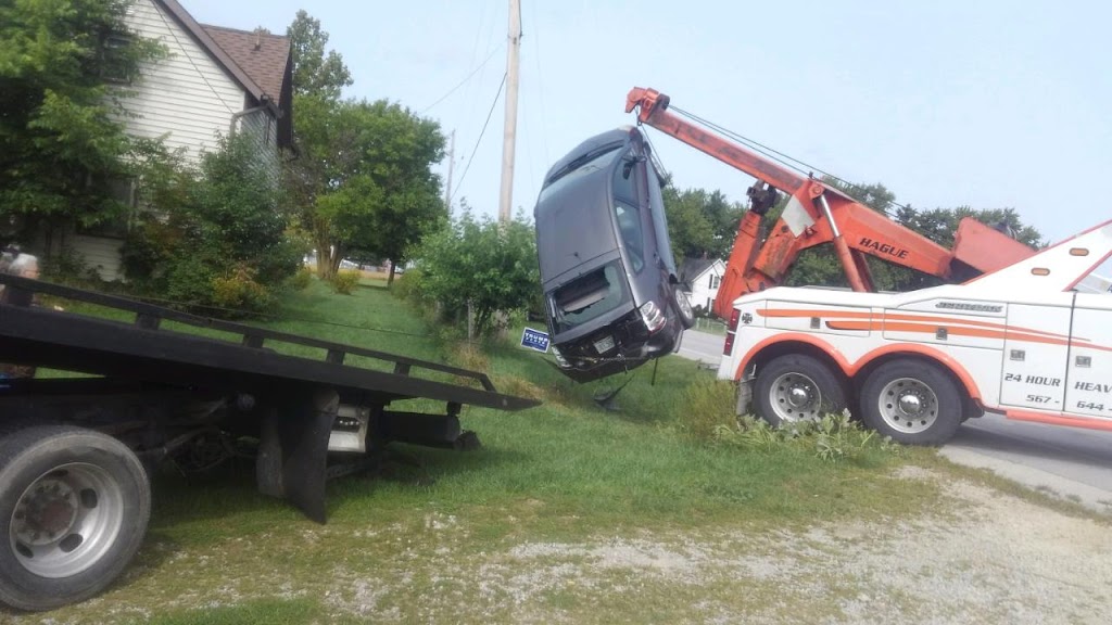 Hague Towing & Repair | 2714 Tama Rd, Rockford, OH 45882, USA | Phone: (567) 644-3905