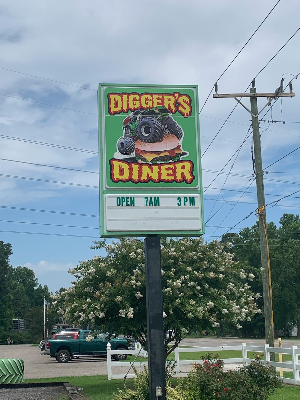 Diggers Diner | 5666 Caratoke Hwy, Poplar Branch, NC 27965, USA | Phone: (252) 453-0971