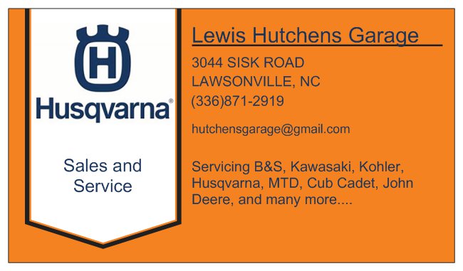 Lewis Hutchens Garage | 3044 Sisk Rd, Lawsonville, NC 27022 | Phone: (336) 871-2919