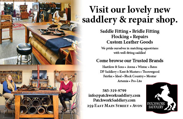 Patchwork Saddlery | 259 E Main St Suite B, Avon, NY 14414, USA | Phone: (585) 319-9799