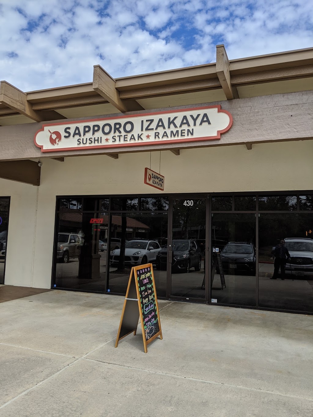 Sapporo Izakaya | 4775 W Panther Creek Dr Suite 430, The Woodlands, TX 77381, USA | Phone: (281) 719-8729