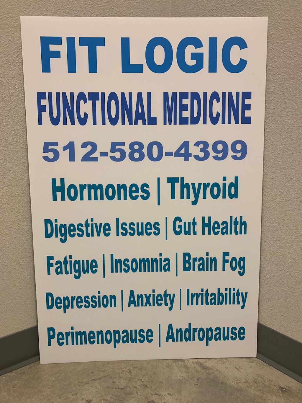 Fit Logic Functional Medicine | 589 N Farm to Market 1626, Hays, TX 78610, USA | Phone: (512) 580-4399