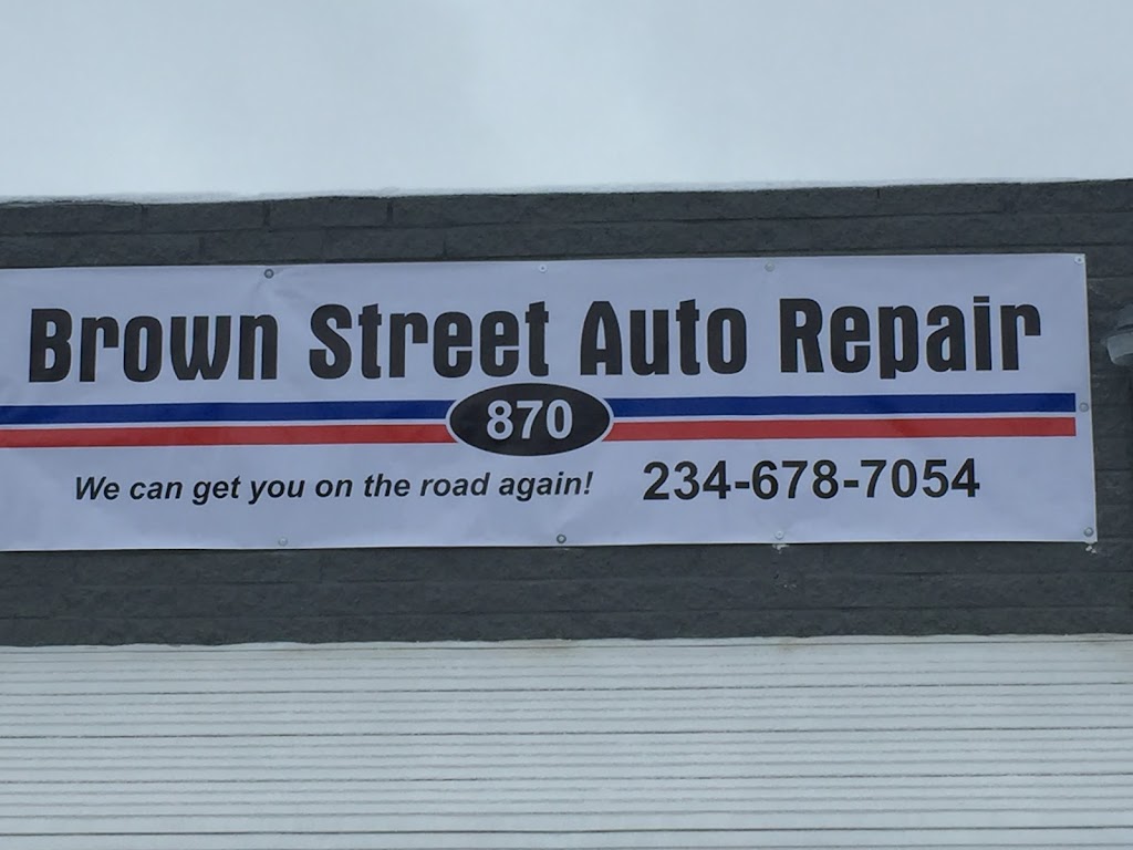 Brown Street Auto Repair | 870 Brown St, Akron, OH 44311, USA | Phone: (330) 870-2277