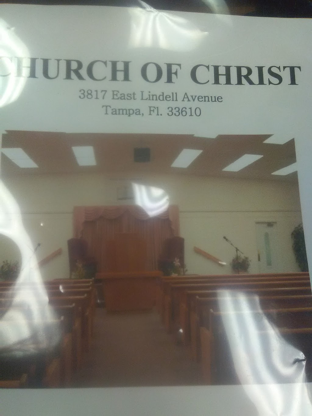 Jackson Heights Church-Christ | 3817 Lindell Ave, Tampa, FL 33610, USA | Phone: (813) 664-9896