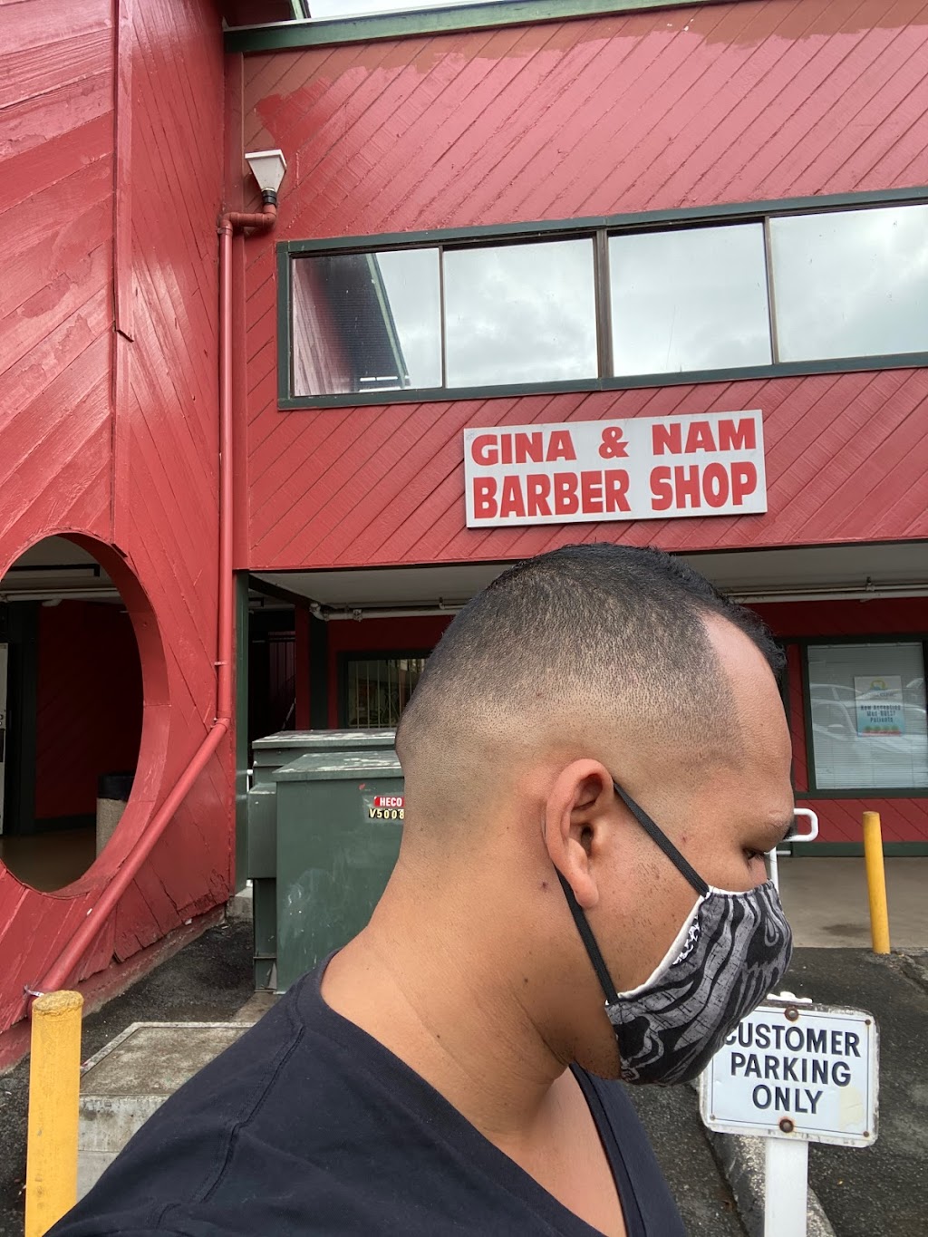 Gina & Nam Barber Shop | 41-1537 Kalanianaʻole Hwy # 10A, Waimanalo, HI 96795, USA | Phone: (808) 388-3857