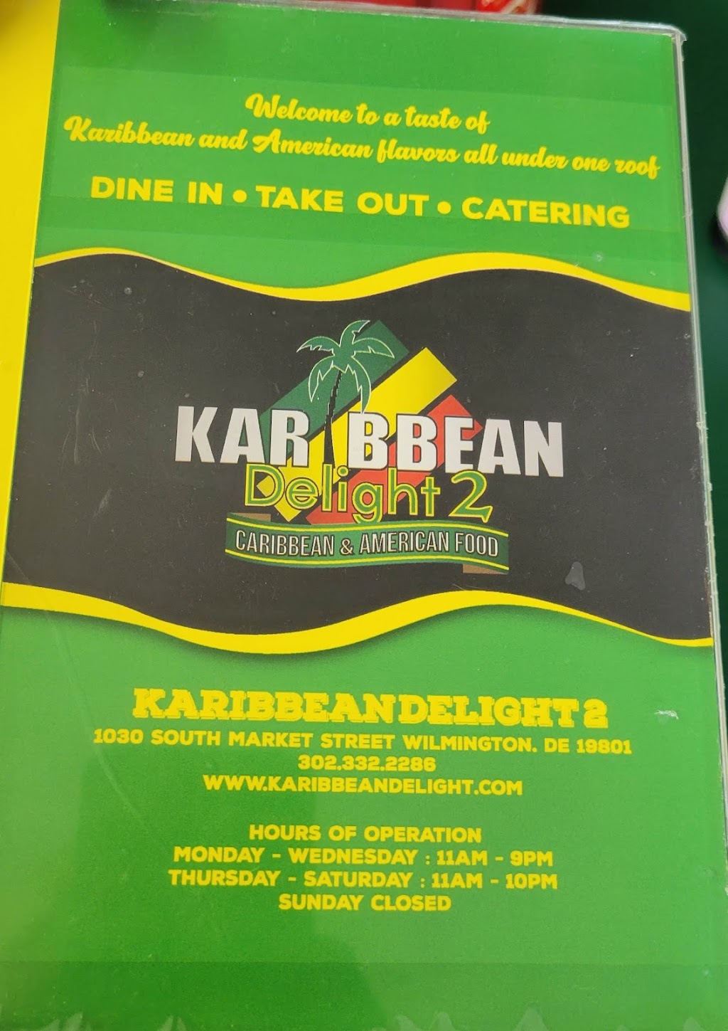 Karribean Paradise 2 | 4350 US-13 BUS, Wilmington, DE 19801, USA | Phone: (302) 332-2286