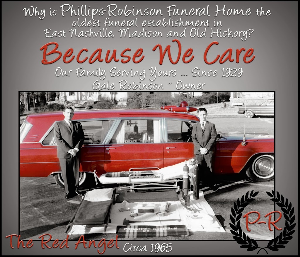 Phillips-Robinson Funeral Home, Hadley Chapel | 1700 Hadley Ave, Old Hickory, TN 37138, USA | Phone: (615) 847-1010