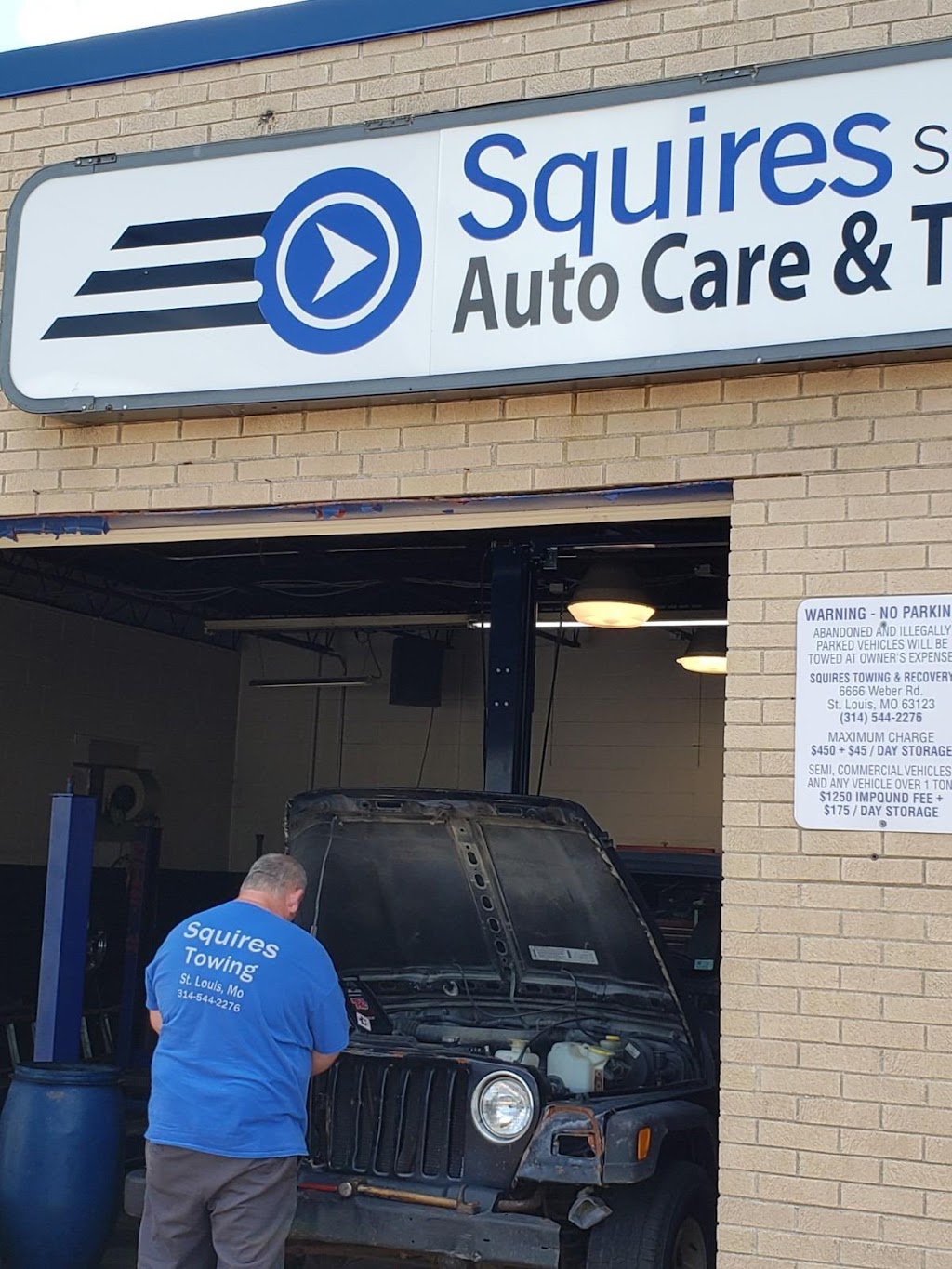 Squires Services - St. Louis Auto Repair & 24-Hour Towing | 8900 Gravois Rd, St. Louis, MO 63123, USA | Phone: (314) 638-2277