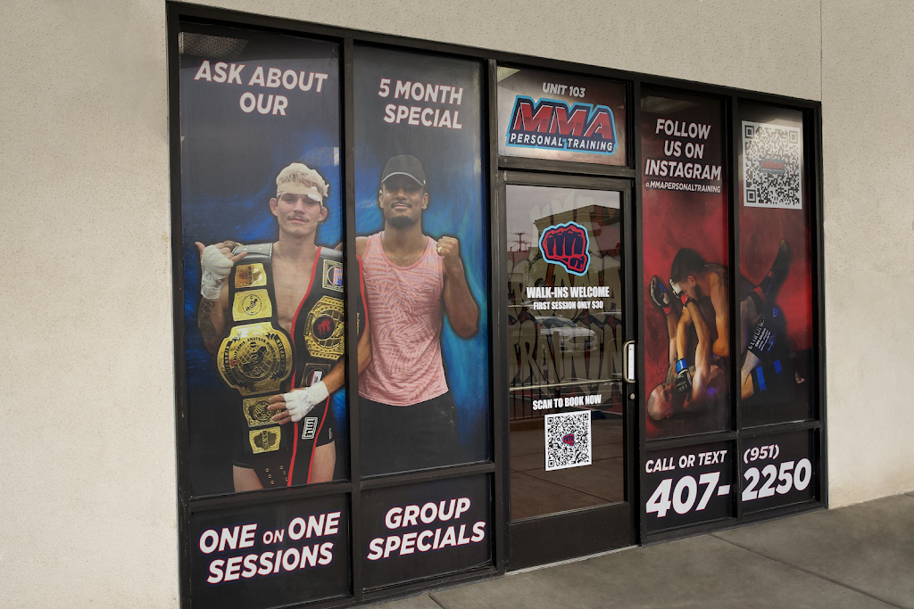 MMA Personal Training | 19069 Van Buren Boulevard #103, Riverside, CA 92508, USA | Phone: (951) 407-2250