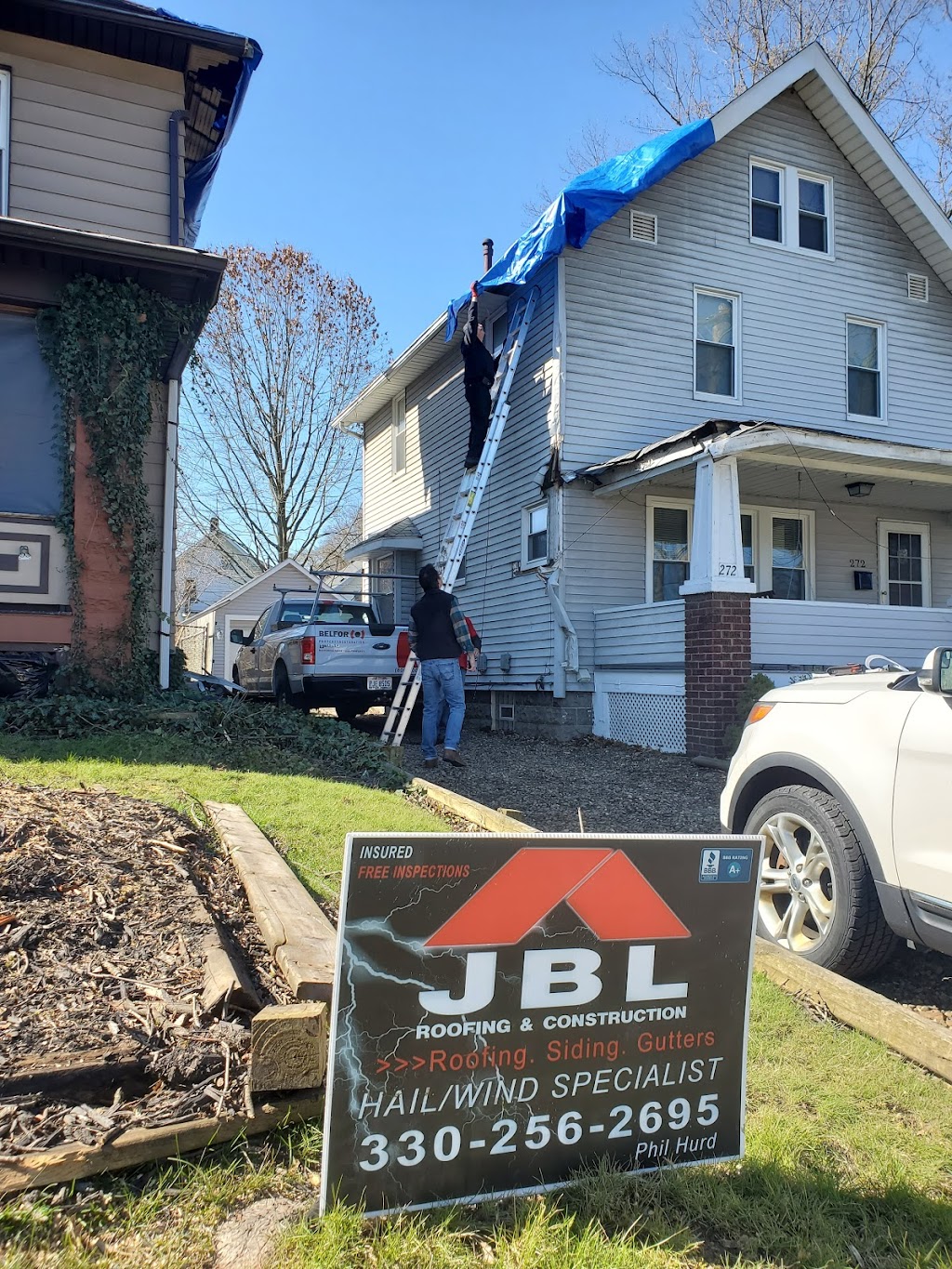 JBL Roofing & Construction | 7289 OH-43, Kent, OH 44240, USA | Phone: (330) 677-9463
