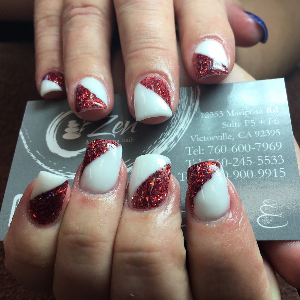 Zen Beauty Nails & Bar Salon | 12353 Mariposa Rd Suites F-5 and F-6, Victorville, CA 92395, USA | Phone: (760) 600-7969