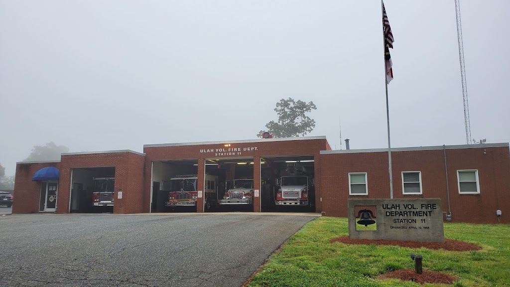 Ulah Fire Department Station 11 | 2067 Pisgah Covered Bridge Rd, Asheboro, NC 27205, USA | Phone: (336) 629-1966