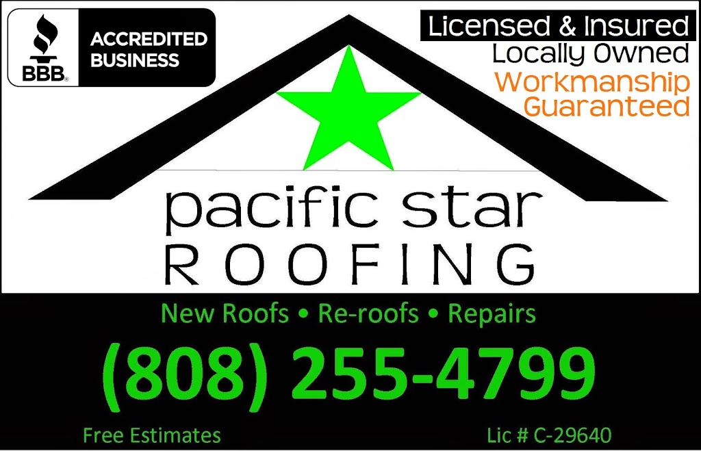 Pacific Star Roofing Hawaii Contractor | 91-541 Pohakupili Pl, Ewa Beach, HI 96706, USA | Phone: (808) 255-4799