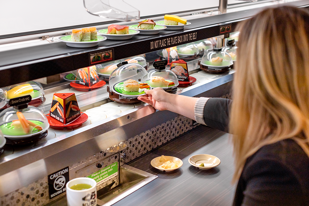 Kura Revolving Sushi Bar | 14006 Riverside Dr Suite 24, Sherman Oaks, CA 91423, USA | Phone: (818) 814-8008