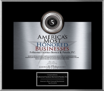 Folkestad Fazekas Barrick & Patoile, P.C. | 18 S Wilcox St Suite 200, Castle Rock, CO 80104, USA | Phone: (303) 688-3045