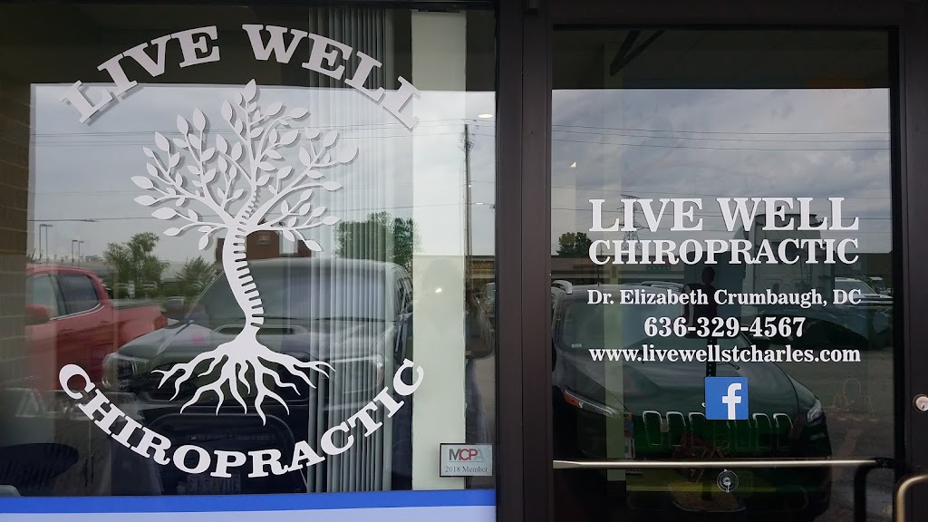 Live Well Chiropractic | 3737 Elm St, St Charles, MO 63301, USA | Phone: (636) 329-4567