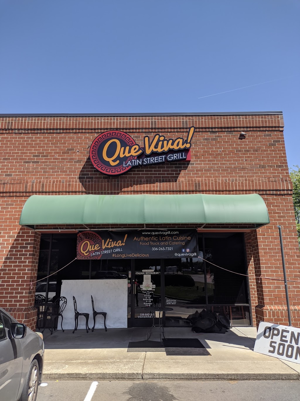 Que Viva Latin Street Grill | 177 Jonestown Rd, Winston-Salem, NC 27104, USA | Phone: (336) 265-7321