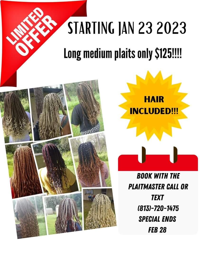 Plait Master Essentials | 644 Pineville Ln, Lakeland, FL 33810, USA | Phone: (813) 720-1475