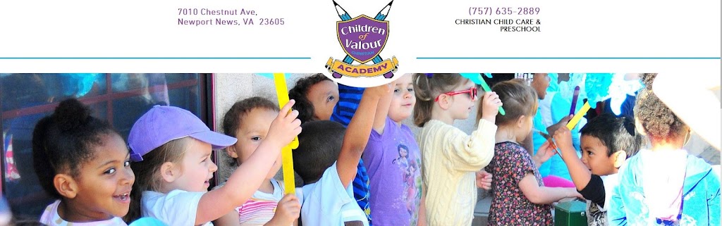 Children of Valour Christian Academy | 7010 Chestnut Ave suite a, Newport News, VA 23605, USA | Phone: (757) 485-8395