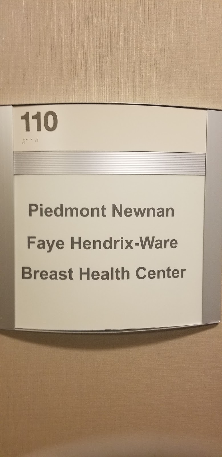 Piedmont Newnan Faye Hendrix-Ware Breast Health Center | 775 Poplar Rd, Newnan, GA 30265, USA | Phone: (770) 400-4300