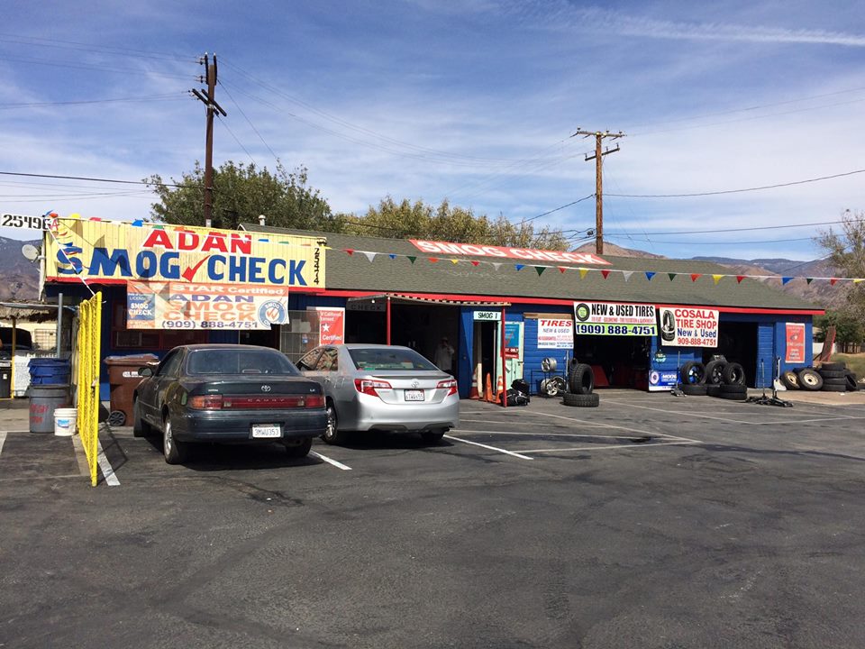 Adan Smog Check | 25474 E Baseline St, San Bernardino, CA 92410, USA | Phone: (909) 888-4751