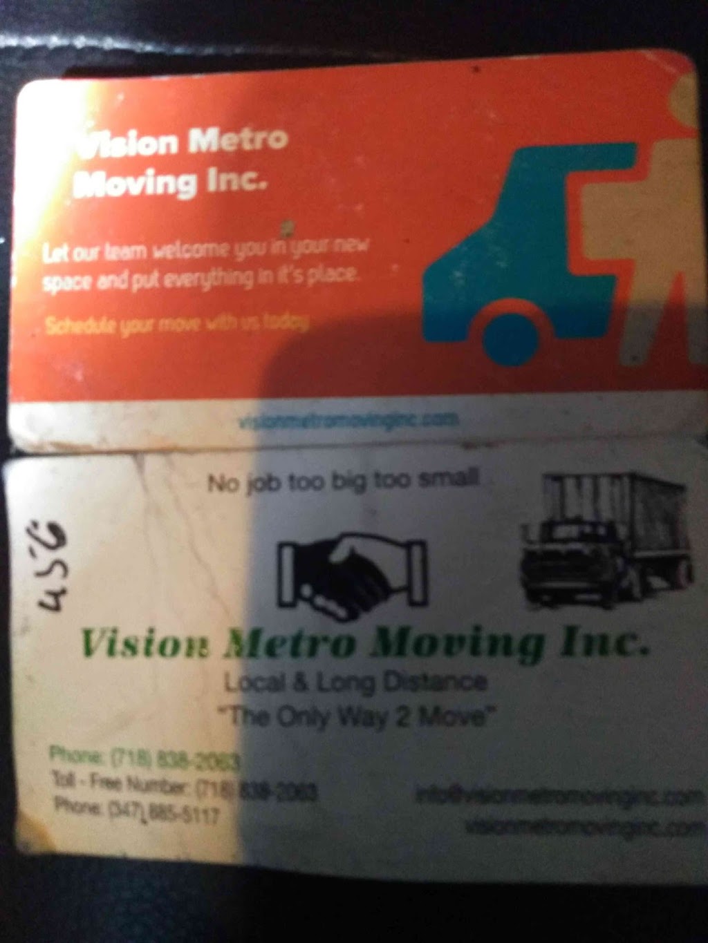 Vision metro moving Inc Local & long distance | 1976 Nostrand Ave 2115 Dix av far rockaway NY 11691, 1 unit, Brooklyn, NY 11210, USA | Phone: (718) 559-2709