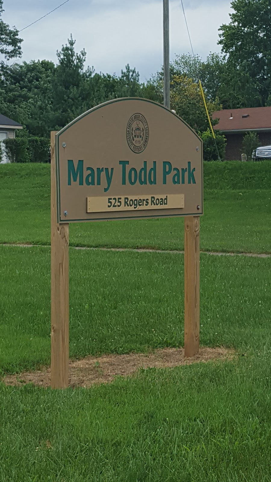 Mary Todd Park | 525 Rogers Rd, Lexington, KY 40505, USA | Phone: (859) 288-2900