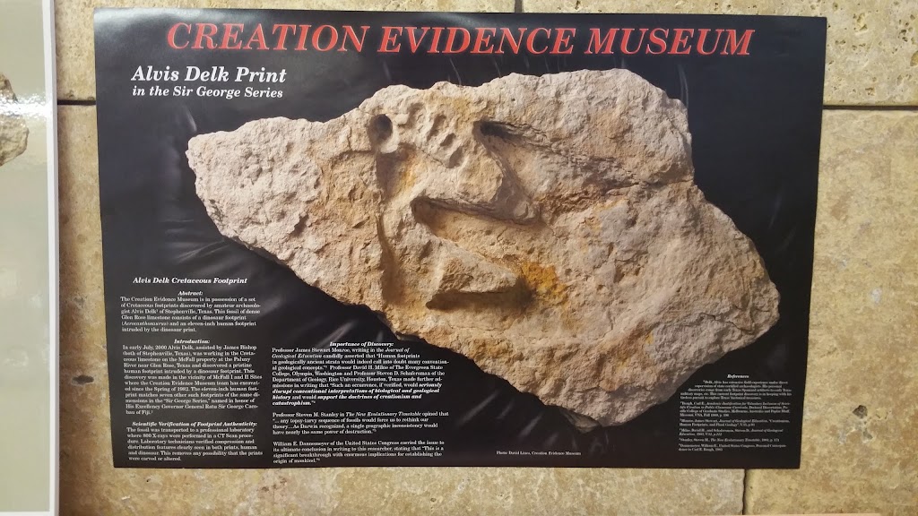 Creation Evidence Museum | 3102 FM 205, Glen Rose, TX 76043, USA | Phone: (254) 897-3200