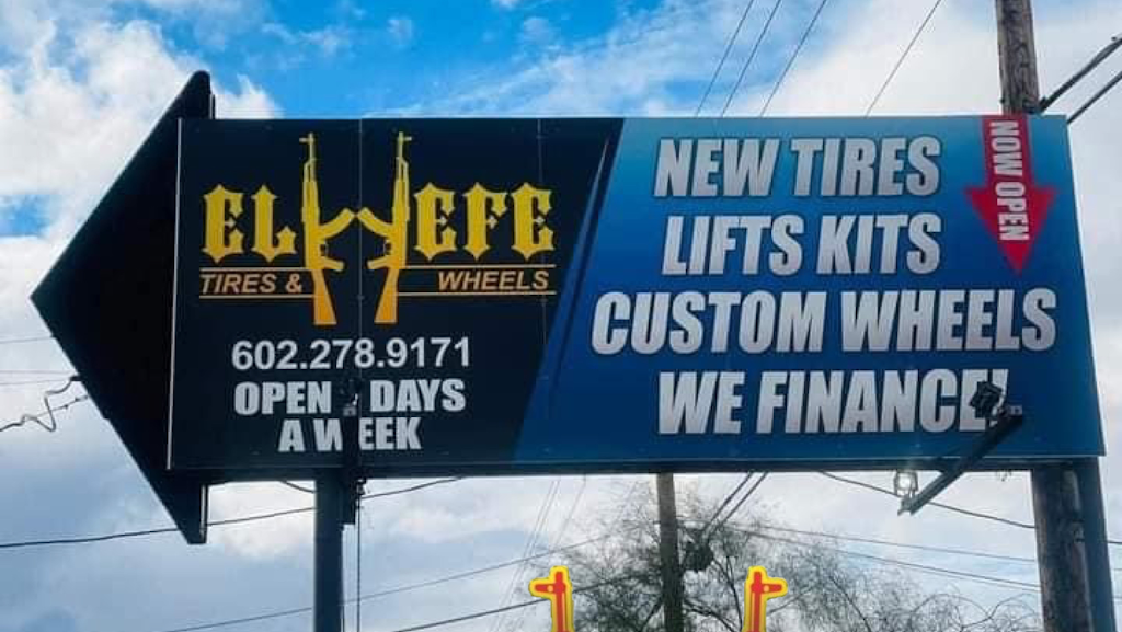 LLANTERA EL HEFE | 4097 W Indian School Rd, Phoenix, AZ 85019, USA | Phone: (623) 606-9242