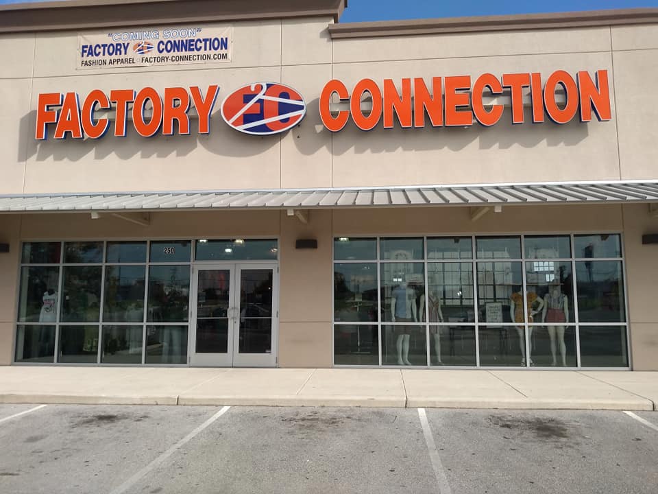 Factory Connection | 2048 W Oaklawn Rd #250, Pleasanton, TX 78064, USA | Phone: (210) 419-0156