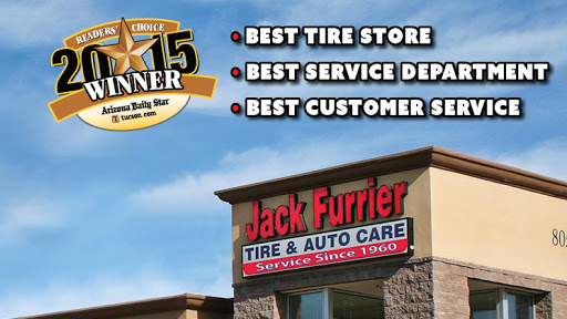 Jack Furrier Tire and Auto Care | 6885 E Sunrise Dr, Tucson, AZ 85750, USA | Phone: (520) 529-6070