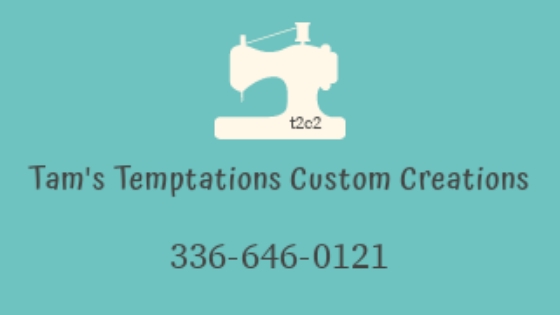 Tams Temptations Custom Creations | 1337 Village Rd, Whitsett, NC 27377, USA | Phone: (336) 646-0121