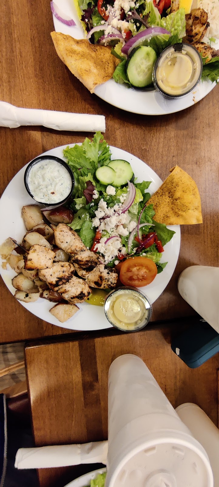 Tazikis Mediterranean Cafe - Liberty Park | 4520 Overton Rd, Birmingham, AL 35210, USA | Phone: (205) 956-1300