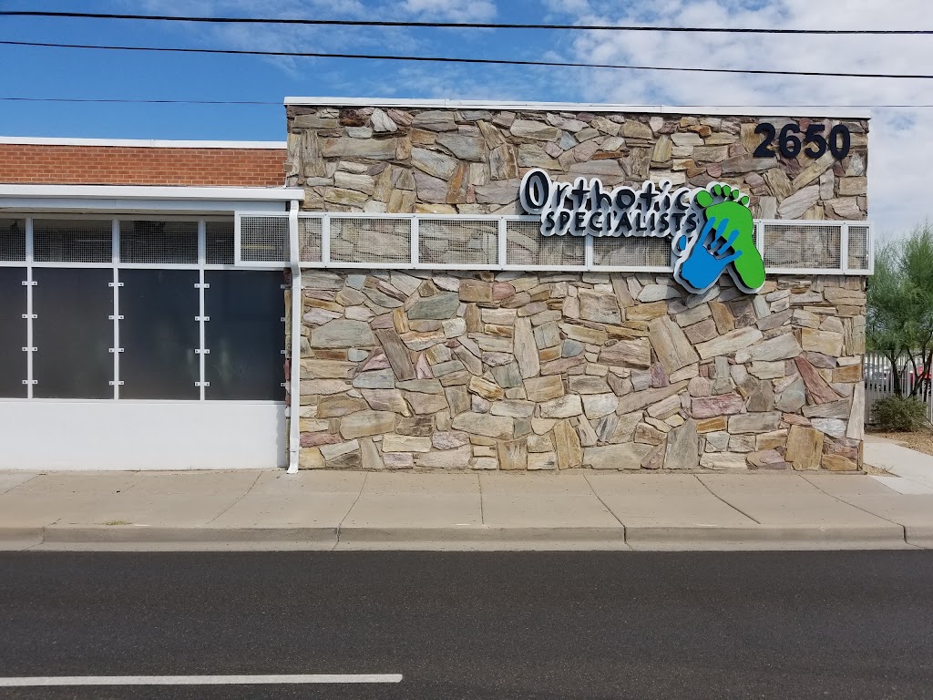 Orthotic Specialists | 2650 E McDowell Rd, Phoenix, AZ 85008, USA | Phone: (602) 263-1010