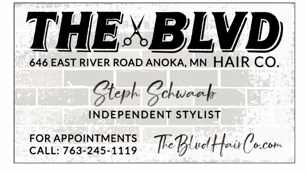 SJS @The Blvd hair co | 646 E River Rd, Anoka, MN 55303, USA | Phone: (763) 245-1119