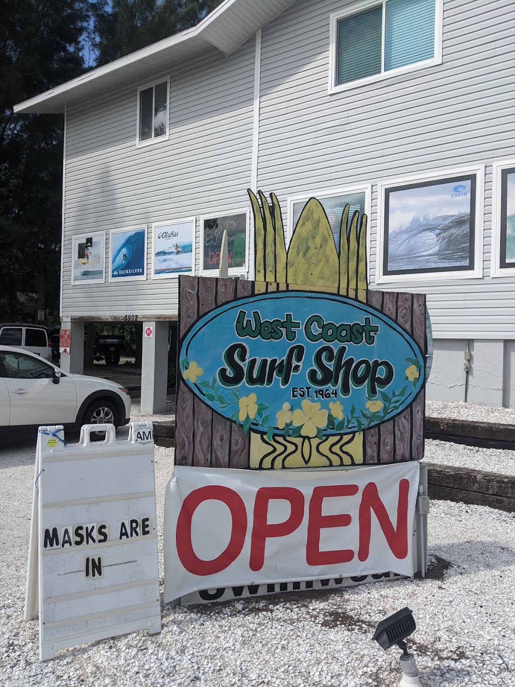 West Coast Surf Shop | 3902 Gulf Dr, Holmes Beach, FL 34217 | Phone: (941) 778-1001