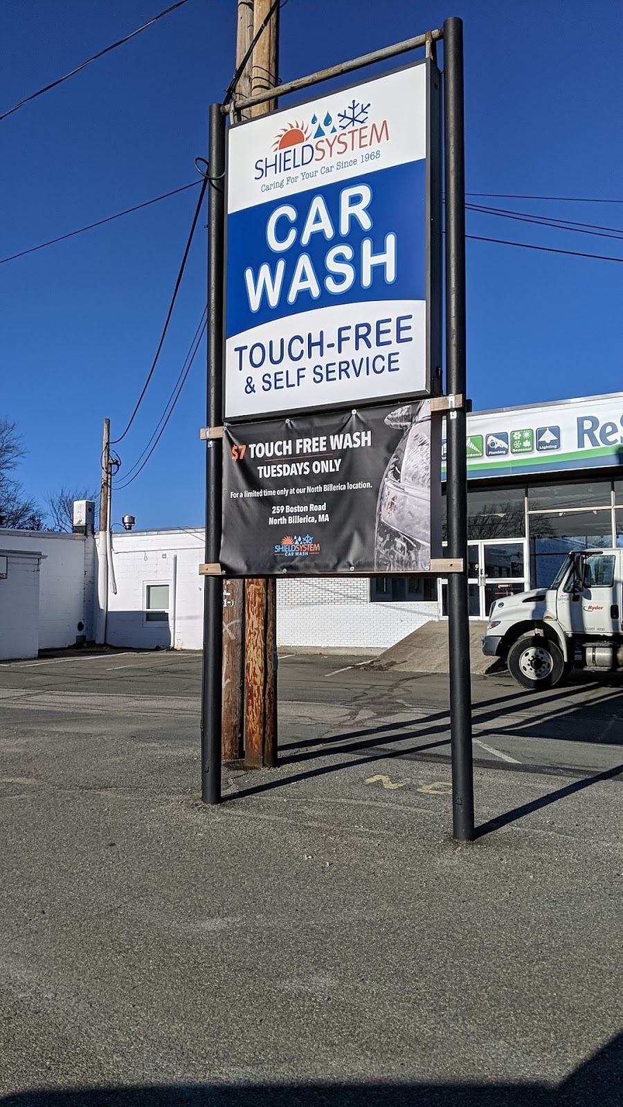 Shield System Touchless and Self Service Car Wash | 259 Boston Rd, North Billerica, MA 01862, USA | Phone: (781) 729-2326
