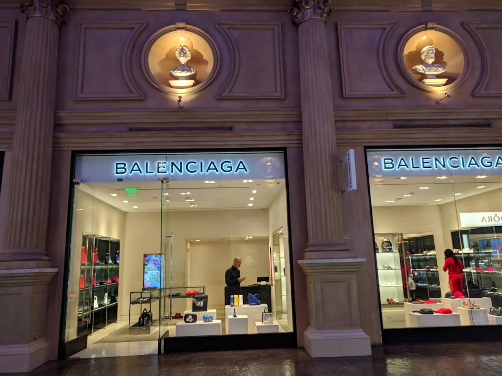 BALENCIAGA | The Forum Shops at Caesars 3500 S Las Vegas Boulevard, Suite C01A, Las Vegas, NV 89109, USA | Phone: (702) 732-1660