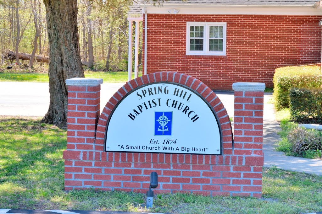 Spring Hill Baptist Church | Dixie Knl, Cobbs Creek, VA 23035, USA | Phone: (804) 725-3500