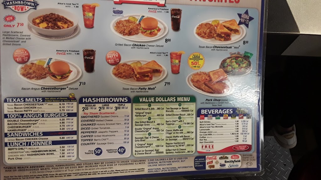 Waffle House | 380 Hwy 109 N, Lebanon, TN 37090, USA | Phone: (615) 547-0409