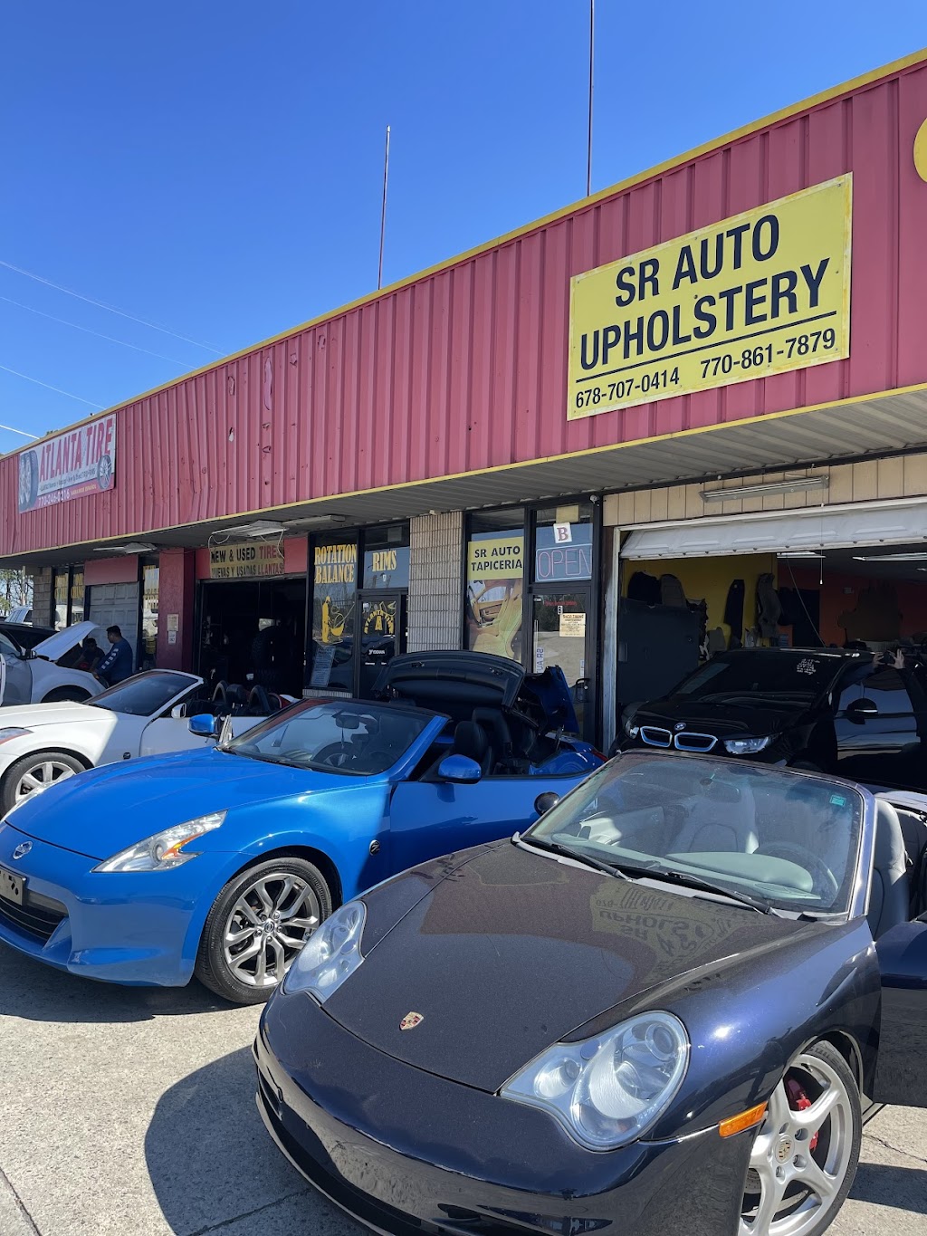 SR Auto upholstery electrical repair | next to unique auto used car dealers, 6290 Buford Hwy suite b, Norcross, GA 30071, USA | Phone: (678) 707-0414