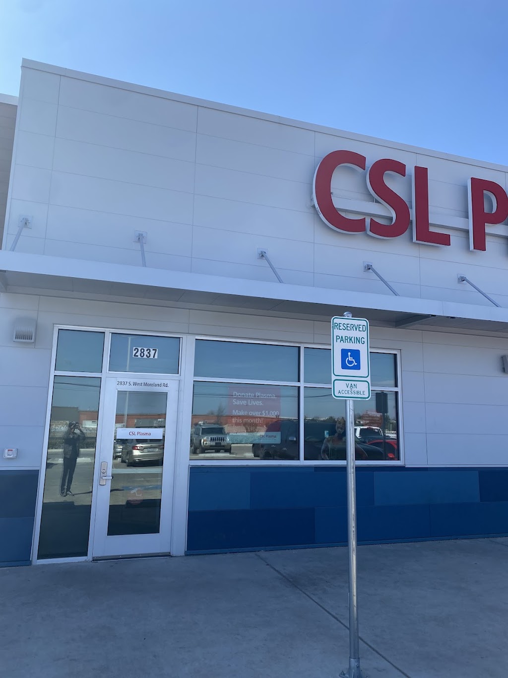 CSL Plasma | 2837 S Westmoreland Rd, Dallas, TX 75233, USA | Phone: (469) 722-1267