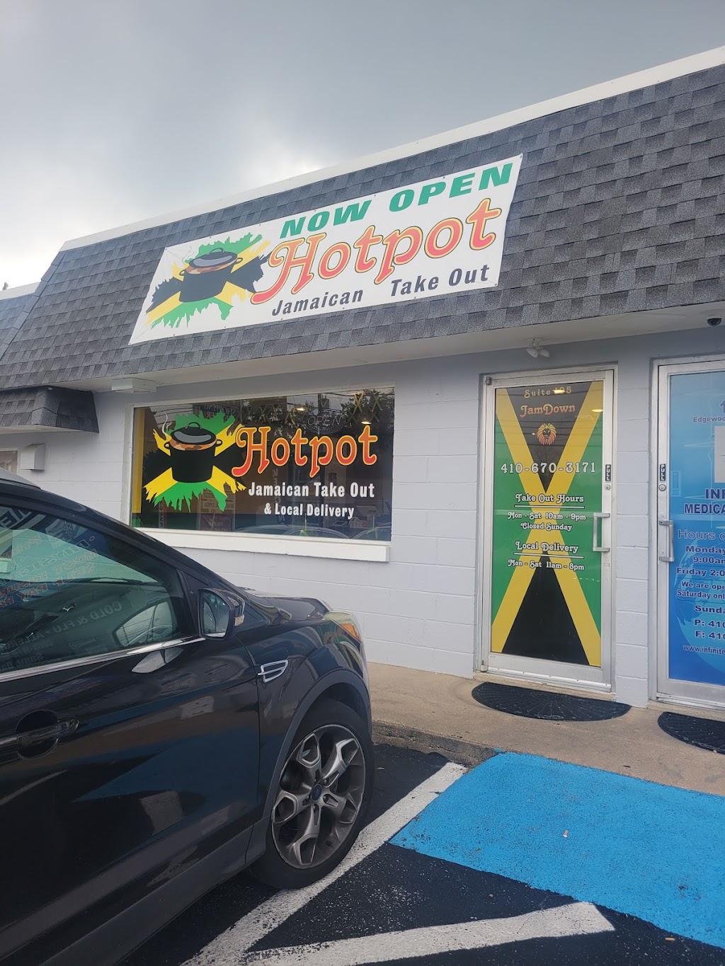 Hotpot Jamaican Takeout | 1010 State Hwy 755 Suite 105, Edgewood, MD 21040, USA | Phone: (410) 670-3171