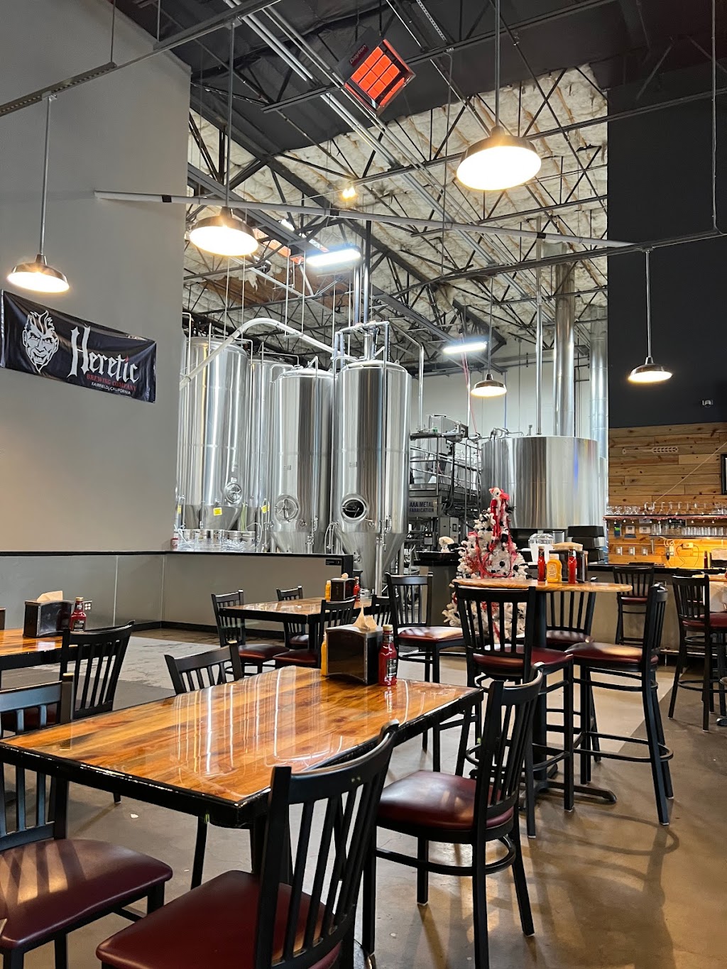 Heretic Brewery and Distillery | 1052 Horizon Dr, Fairfield, CA 94533, USA | Phone: (707) 389-4573