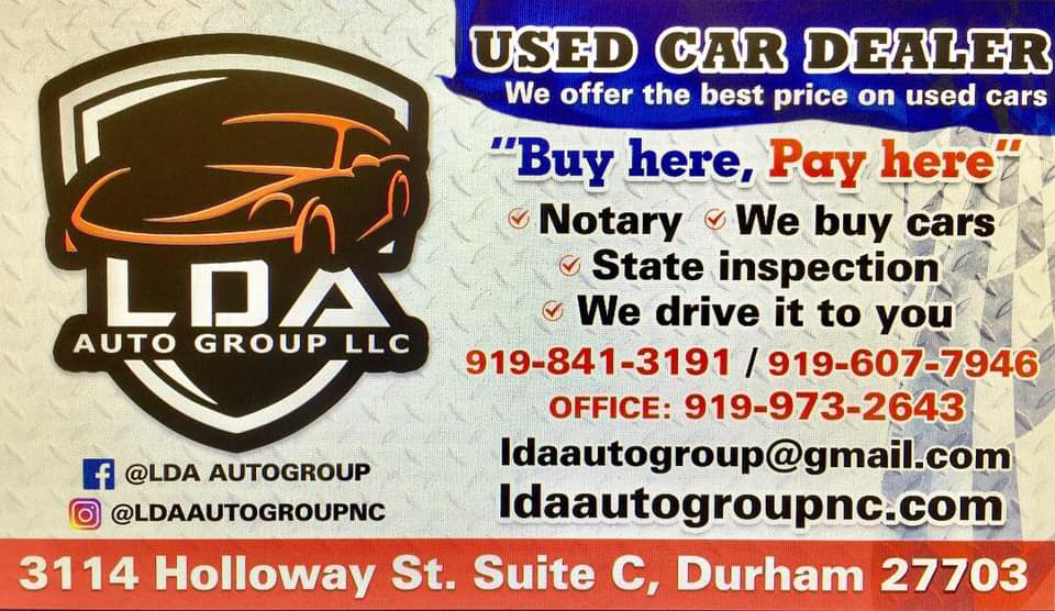 LDA Auto Group | 1110 Ellis Rd, Durham, NC 27703, USA | Phone: (919) 973-2643