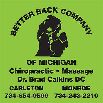Better Back Company of Michigan Carleton office. | 12623 Grafton Rd, Carleton, MI 48117, USA | Phone: (734) 654-0500