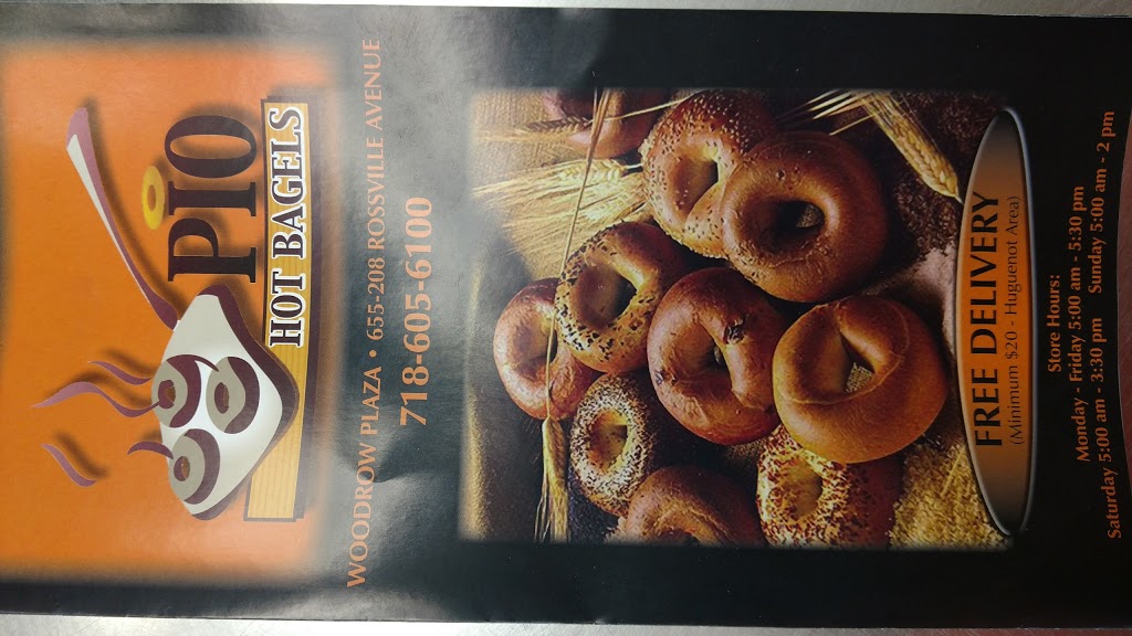 Pio Hot Bagels | 655 Rossville Ave, Staten Island, NY 10309, USA | Phone: (718) 605-6100